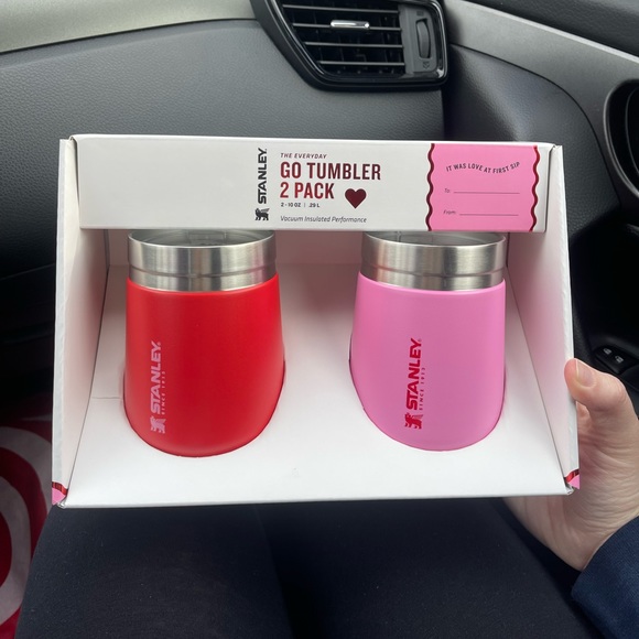 Stanley Other - Stanley Valentine’s Day 2 Pack Go Tumbler Pink and Red Limited Edition 2024